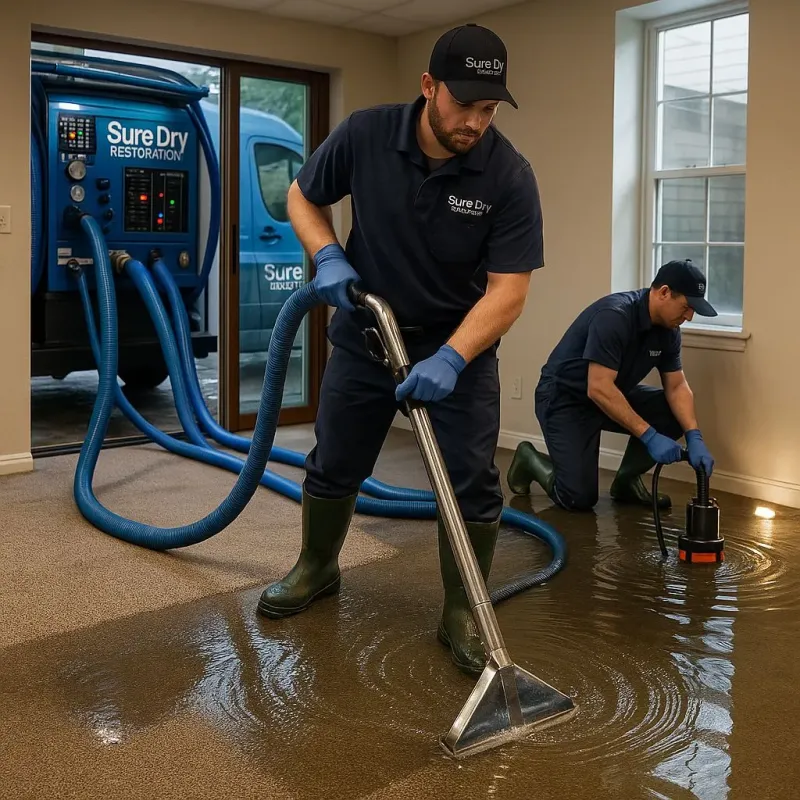 Water Extraction and Removal process in Watterson Park, KY